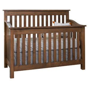 Amish 4 in 1 Convertible Baby Crib - Maddon